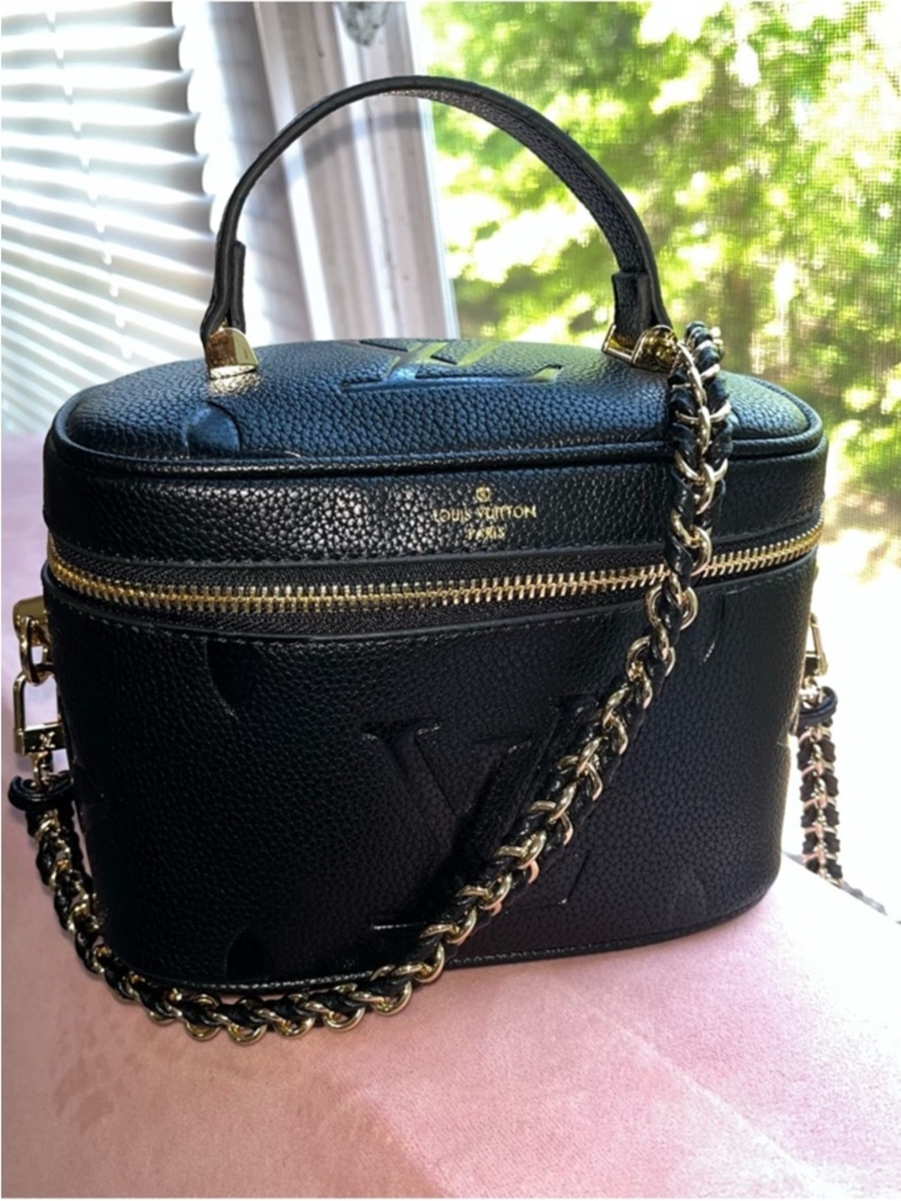 Cute fashion Black Vanity Crossbody Mini Bag